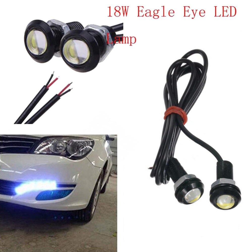 [BISA COD] lampu mata elang eagle eye 12v 23mm bumper sein rem mobil motor