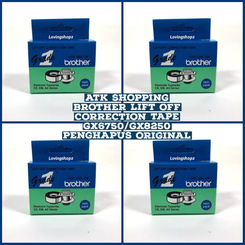 Jual BROTHER LIFT OFF CORRECTION GRADE 1 GX6750/GX8250 PENGHAPUS