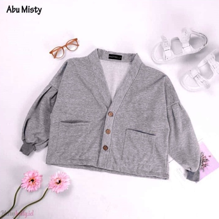 Outer Wanita Cardigan-Misty Grey