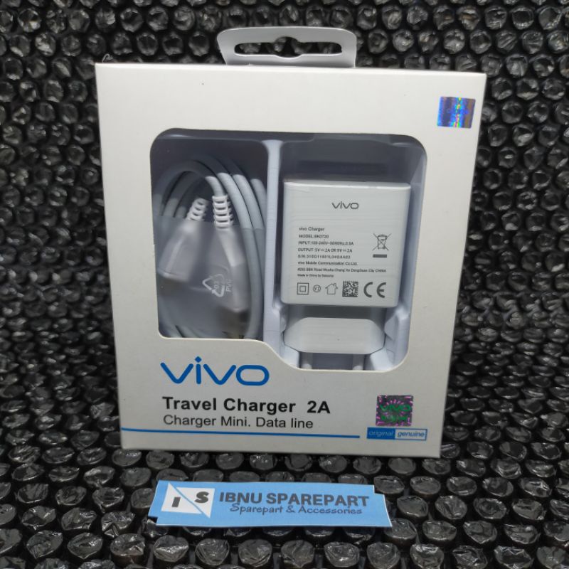 Charger Vivo Original 100% Fast Charging 9V-2A Micro USB