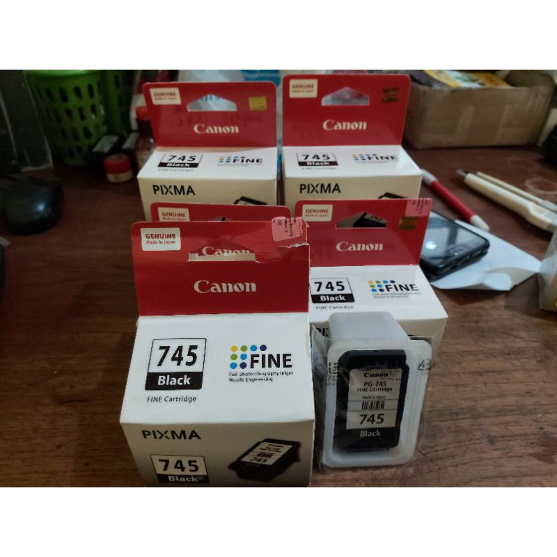 Cartridge canon 745 / 746 compatible siap pakai