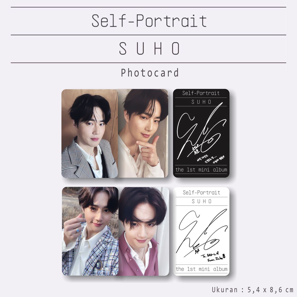 [Photocard] EXO Suho Self Portrait