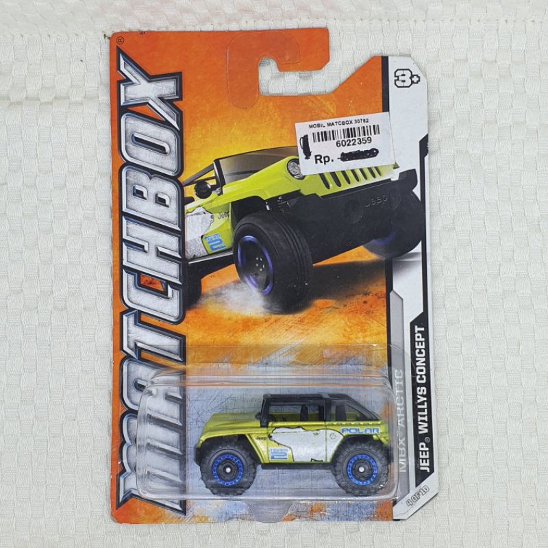 JEEP WILLYS CONCEPT - MATCHBOX