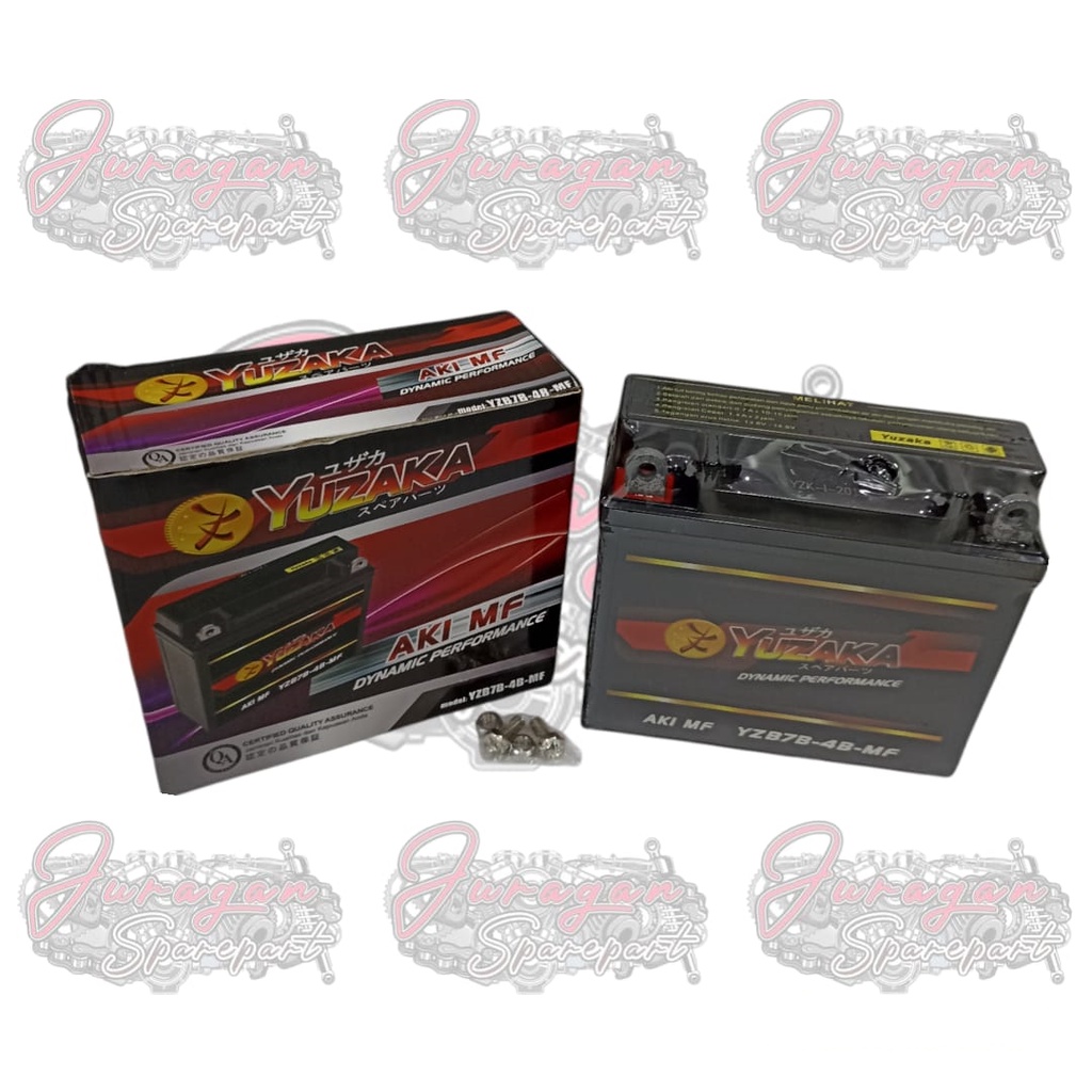 Aki Full kering YZK7B-4B-BS TIGER Scorpio Nuovo Merk Yuzaka