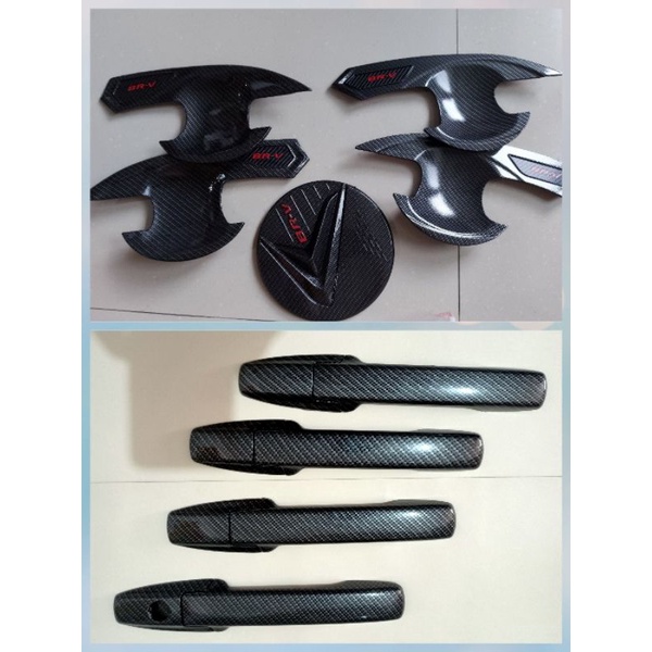 Outer Handle tank cover Bensin Carbon Honda BRV