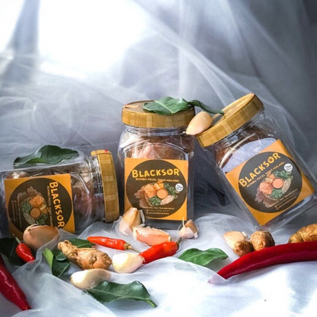 

Bumbu Pecel Khas Malang Merk "Blacksor