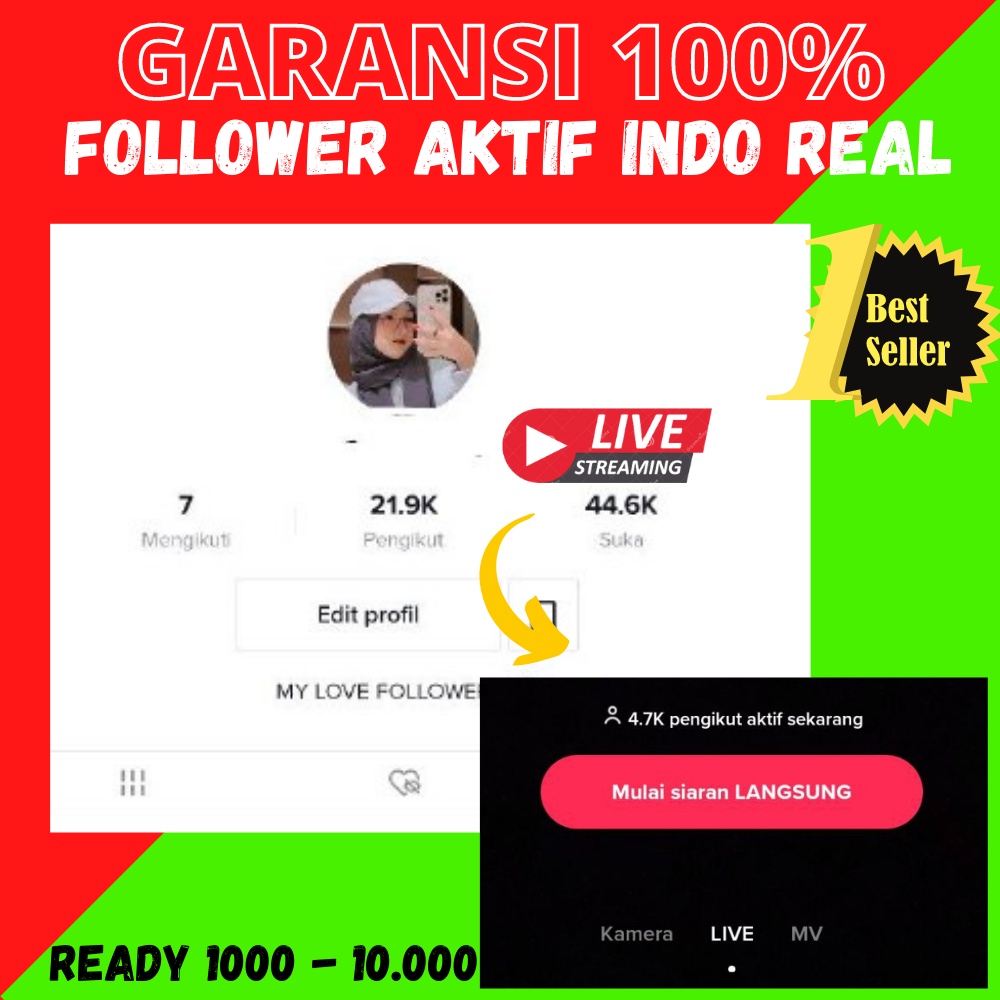 Jual Akun Tiktok Shop