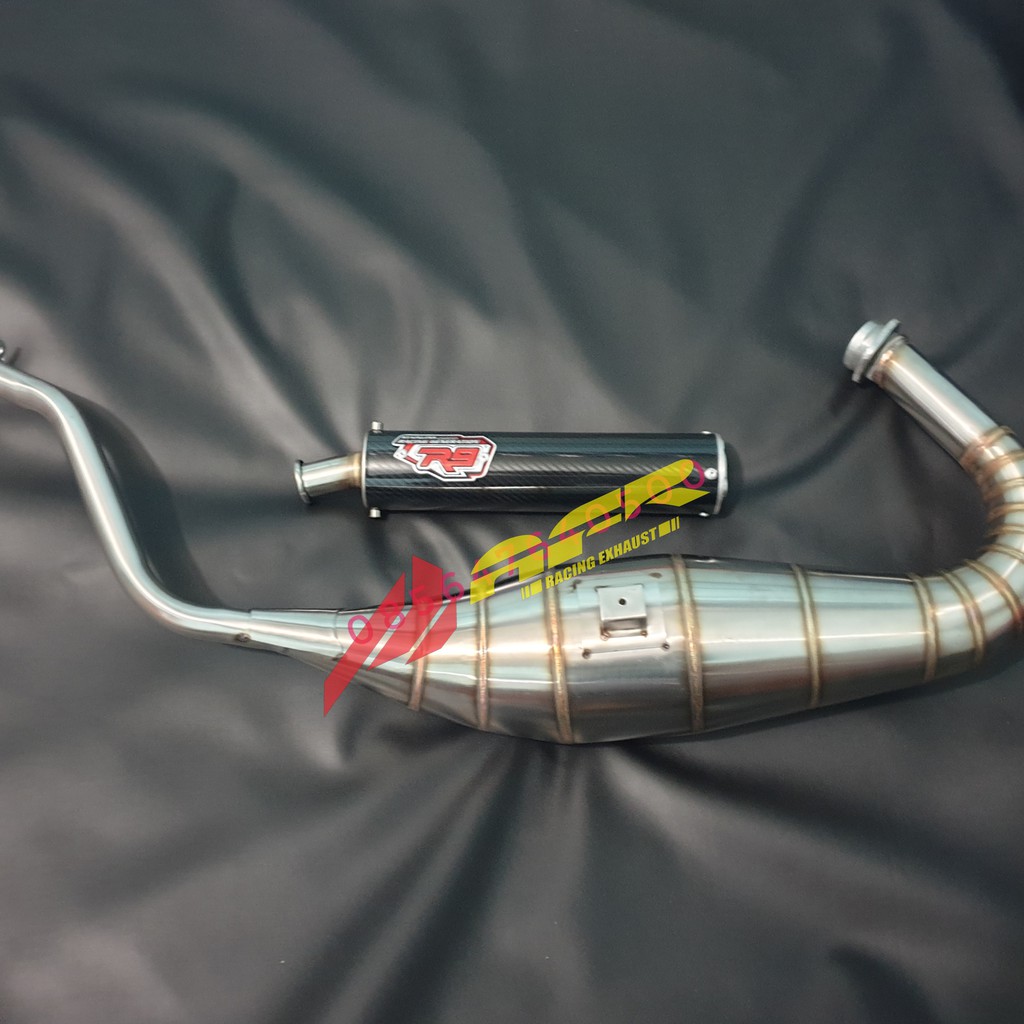 Knalpot R9 Ninja R RR SS 2Tak Silincer Carbon Cobra Stainless .