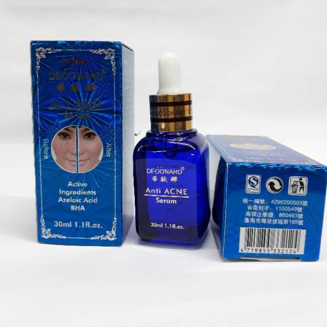 [COD] SERUM DEONARD ANTI ACNE/GOLD ORIGINAL [PERAWATAN WAJAH]