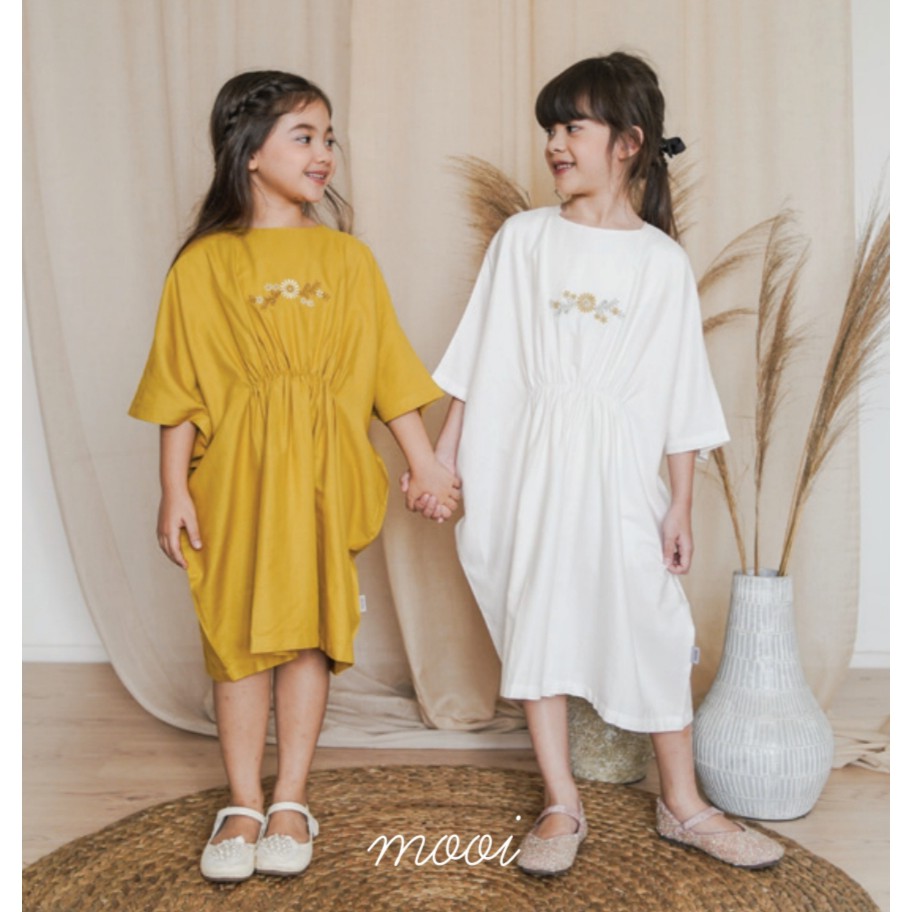 PROMO 7.7 PROMO BAJU LEBARAN MURAH CUCI GUDANG PROMO MOOI HAWA KAFTAN KAFTAN ANAK PEREMPUAN BAJU LEBARAN ANAK MUSLIM 1-6 TAHUN