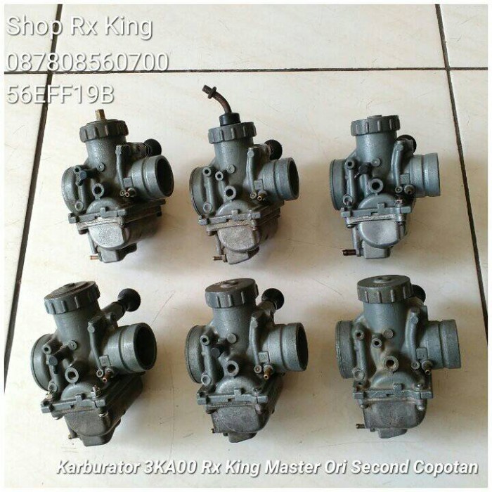 {duniastore} Karburator 3KA00 Rx King Master Ori Second Copotan Diskon