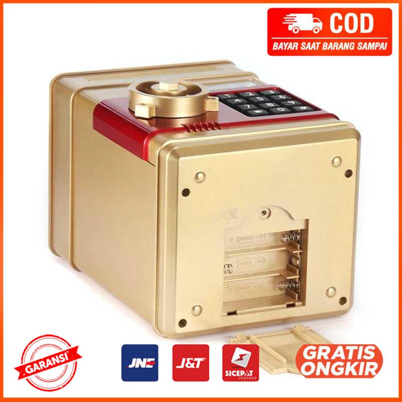 Celengan Anak Electronic Bank Safe Box Money Model Brankas T