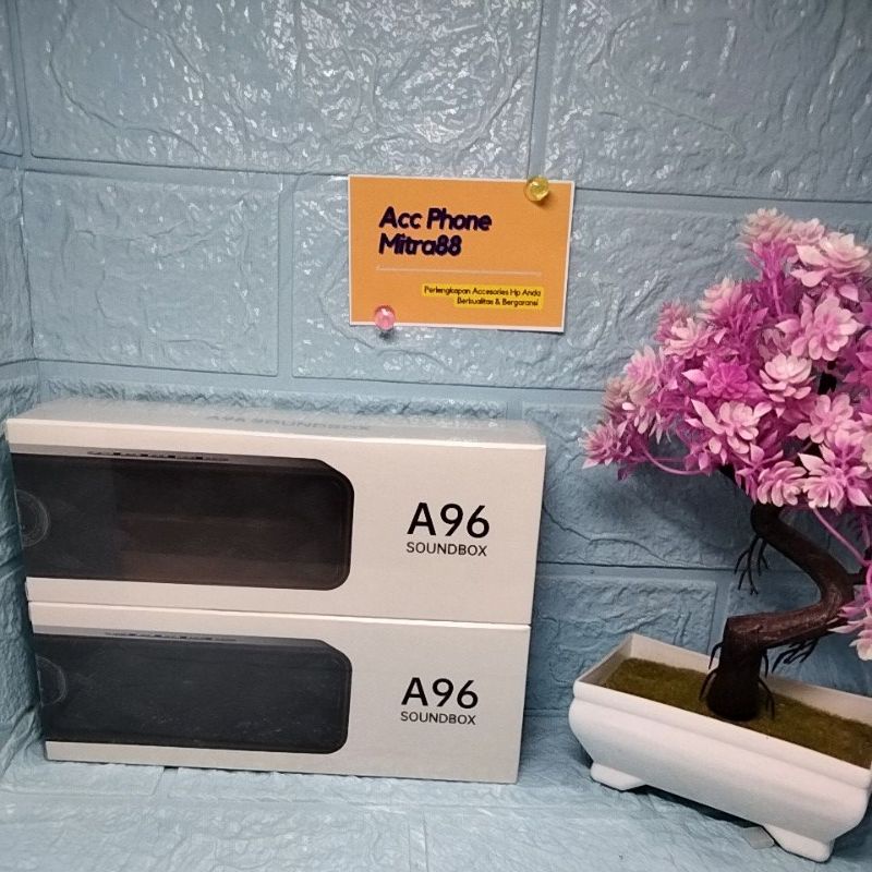 SPEAKER BLUETOOTH WIRELESS SOUND BOX A96 100% ORIGINAL OASE