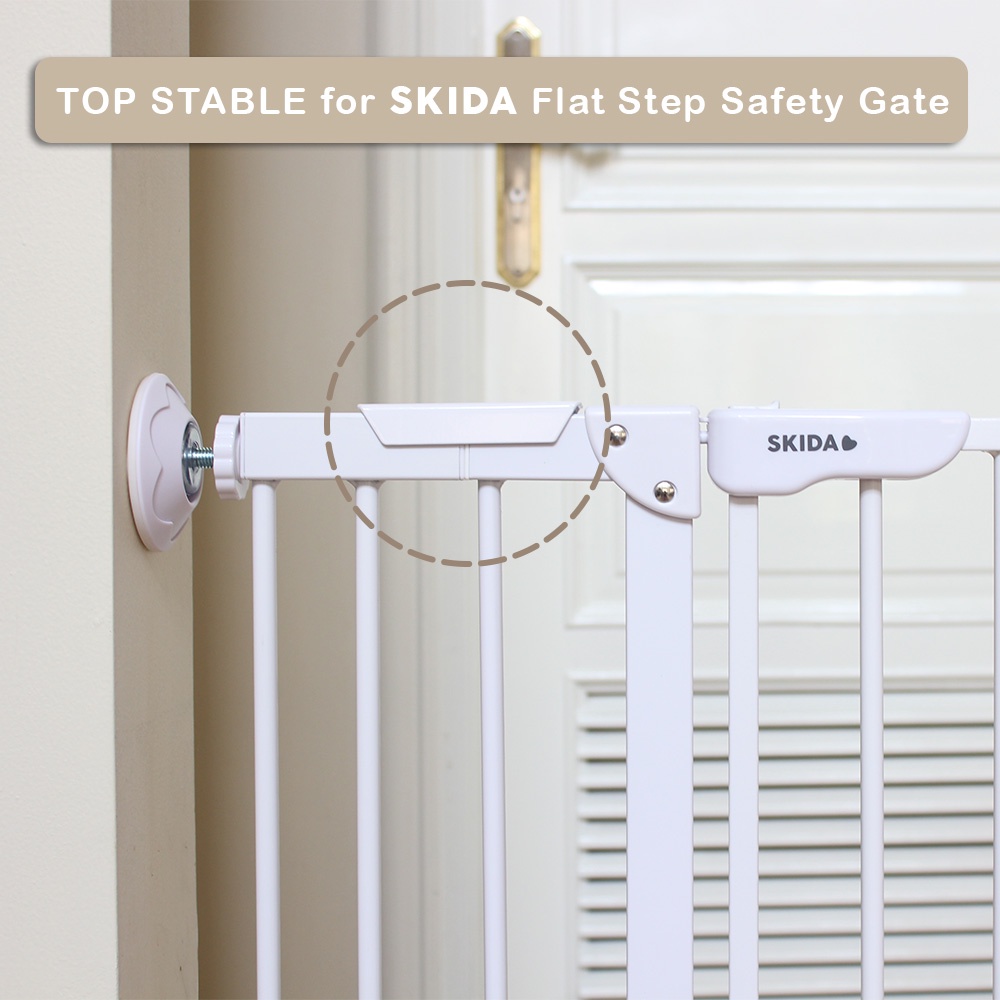 SKIDA Top Stable Part for Flat Step Safety Gate / Penguat Sambungan Extension