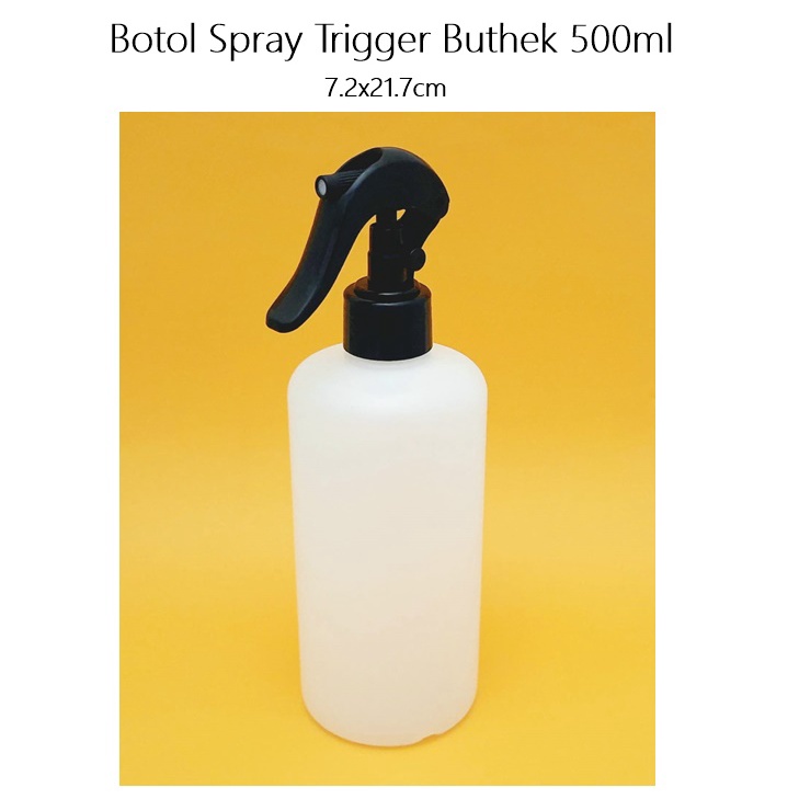 Botol Spray/Plastik Pet Spray/Mist Semprot Trigger Buthek 500ml