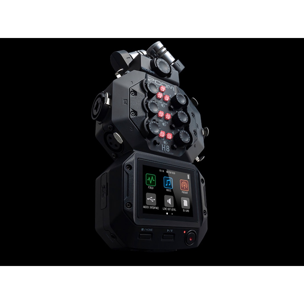 Zoom H8 8-Input / 12-Track Portable Handy Recorder