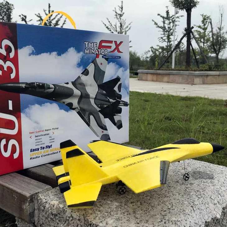 Banyak Dipakai.. Pesawat Terbang Remot control - Remot Control Pesawat Glider Airplane Foam 2.4G - R