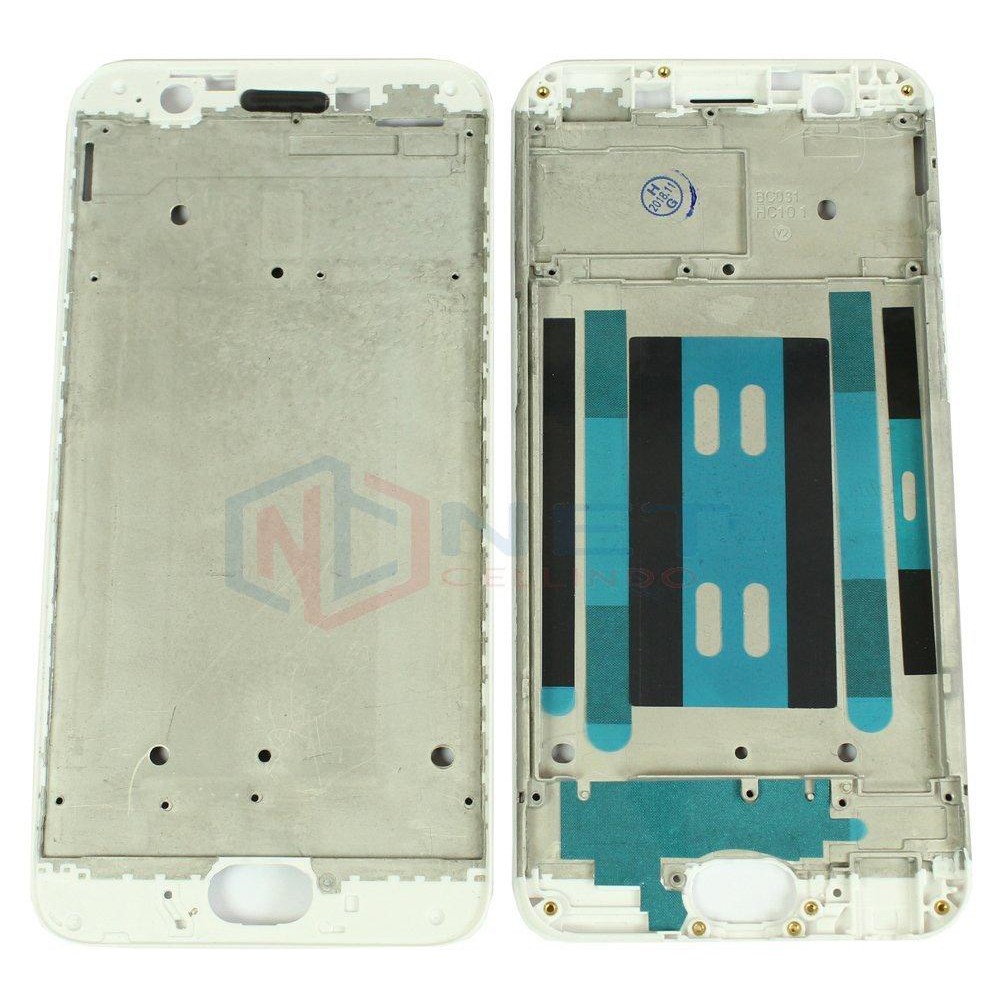 FRAME LCD TATAKAN BEZEL TULANG TENGAH CASSING TULANGAN CASING HP OPPO A57 Neo 11 A39 2016 2017
