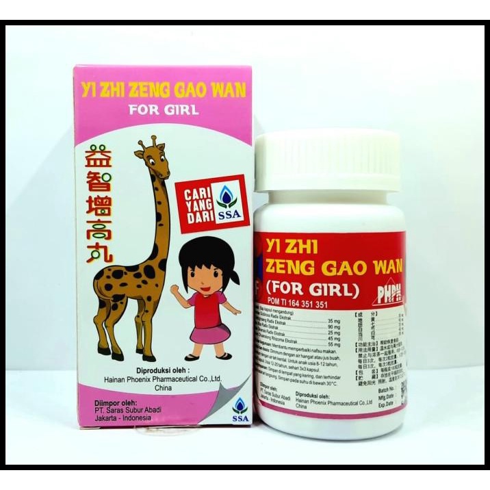 Yi Zhi Zeng Gao Wan - Grow Up For Girls - Penambah Tinggi Badan