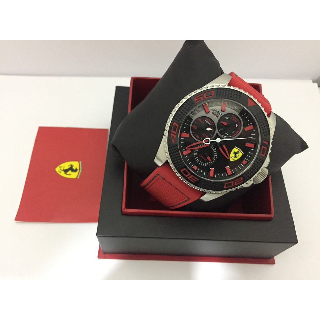 ferrari scuderia 0830469 man original watch