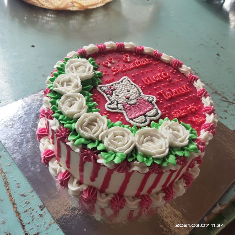 

Cake ulang tahun, Hello Kitty Sweety