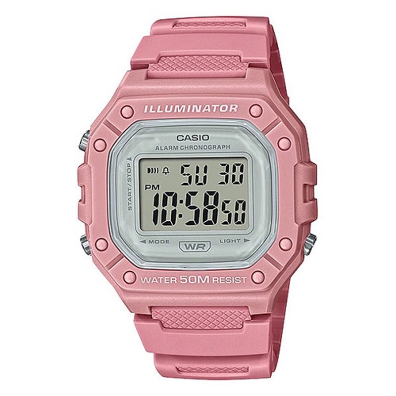 CASIO W-218HC-4AVDF Pink