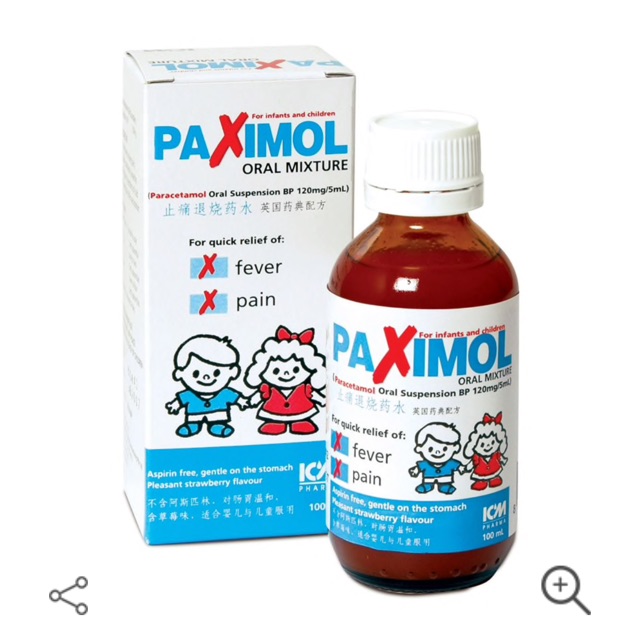 Syrup Demam Paracetamol Anak - Paximol