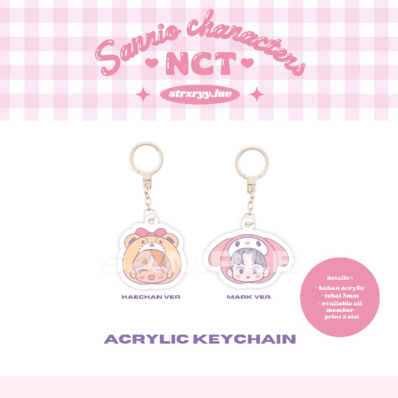 [PO] Keyring Sanrio X NCT