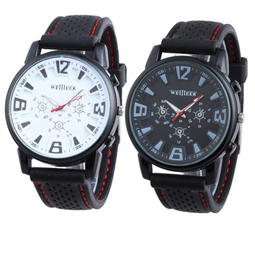 Mairu WA-03 Weijieer Jam Tangan Pria Analog Fashion Stainless Steel Quartz Analog Wrist Watch