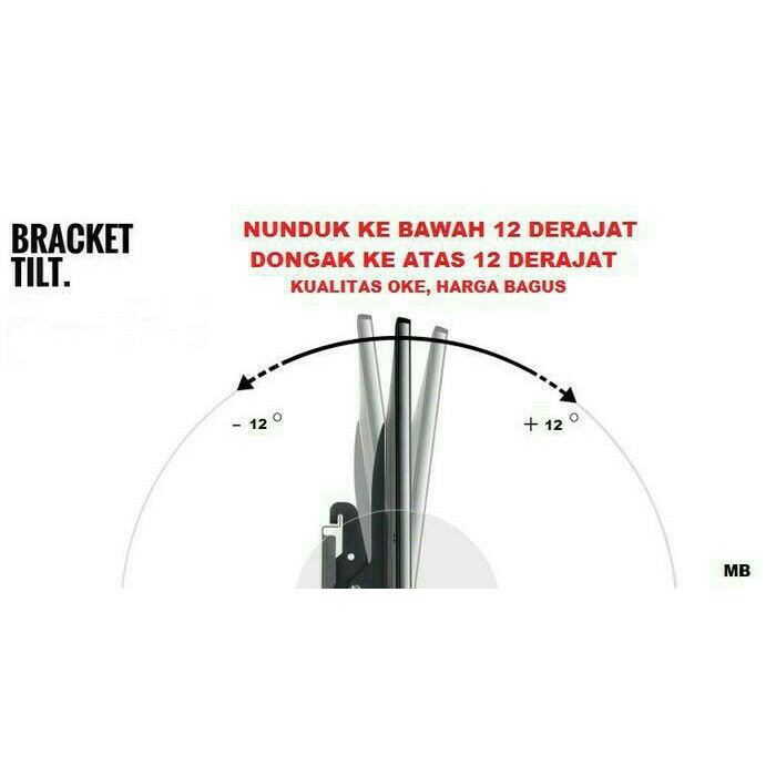 Bracket/Breket/Braket TV Led 55 inch import