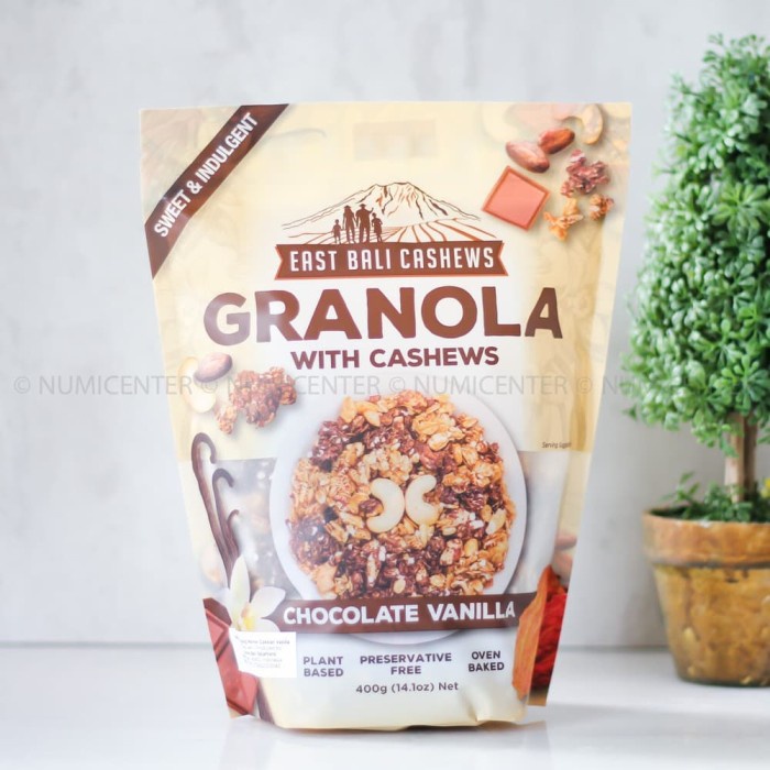 

Jual 400G Granola Chocolate Vanilla Granola Cokelat - East Bali Cashews