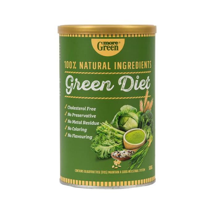 

Green Diet ( More Green ) Sereal Bubuk Sayur Green Powder Cereal 500g BOOM SALE
