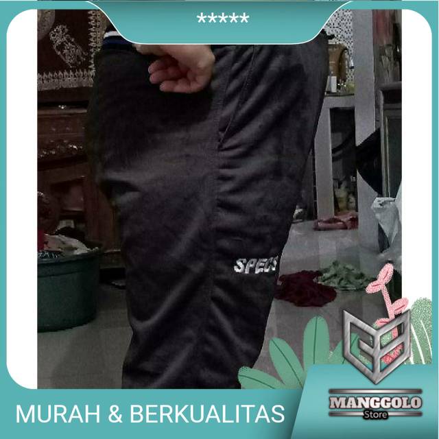 Trening jogger pria wanita fit XXXL / jogger panjang JUMBO