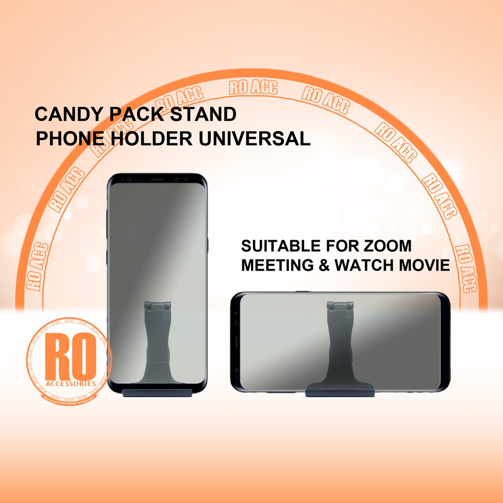 [RO ACC] CANDY PACK STAND PHONE HOLDER UNIVERSAL FOR ZOOM DAN NONTON SOUVENIR