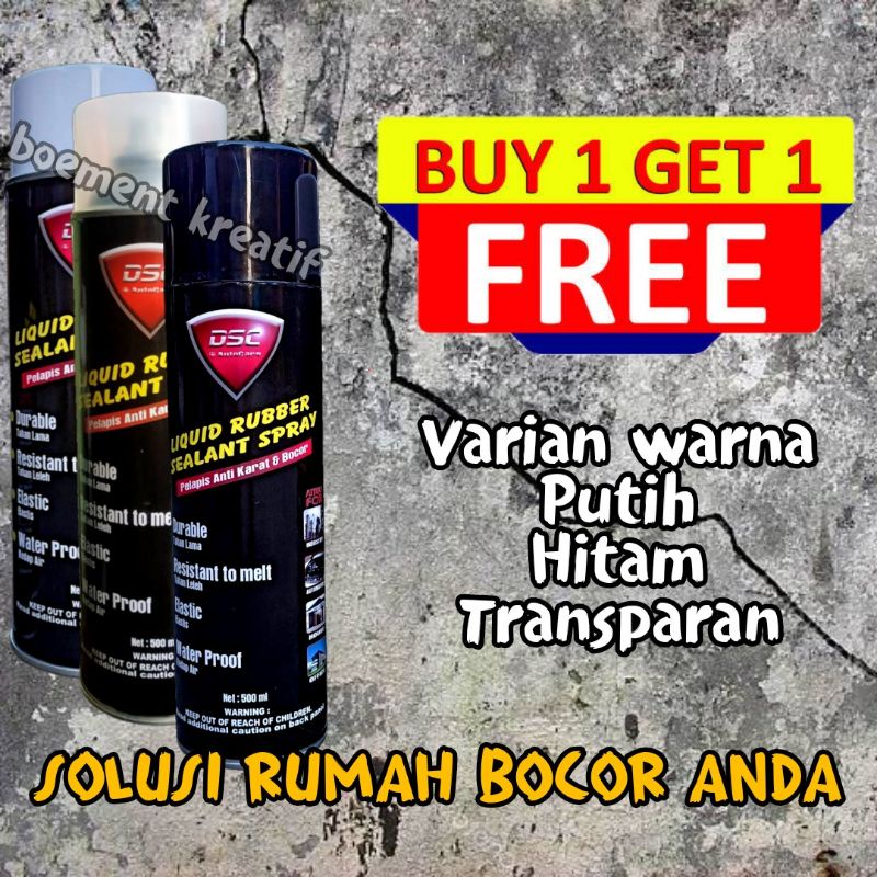 Anti bocor atap rumah / Anti bocor dinding rumah/ sprai ajaib bisa untuk dinding,atap,seng,asbes dll