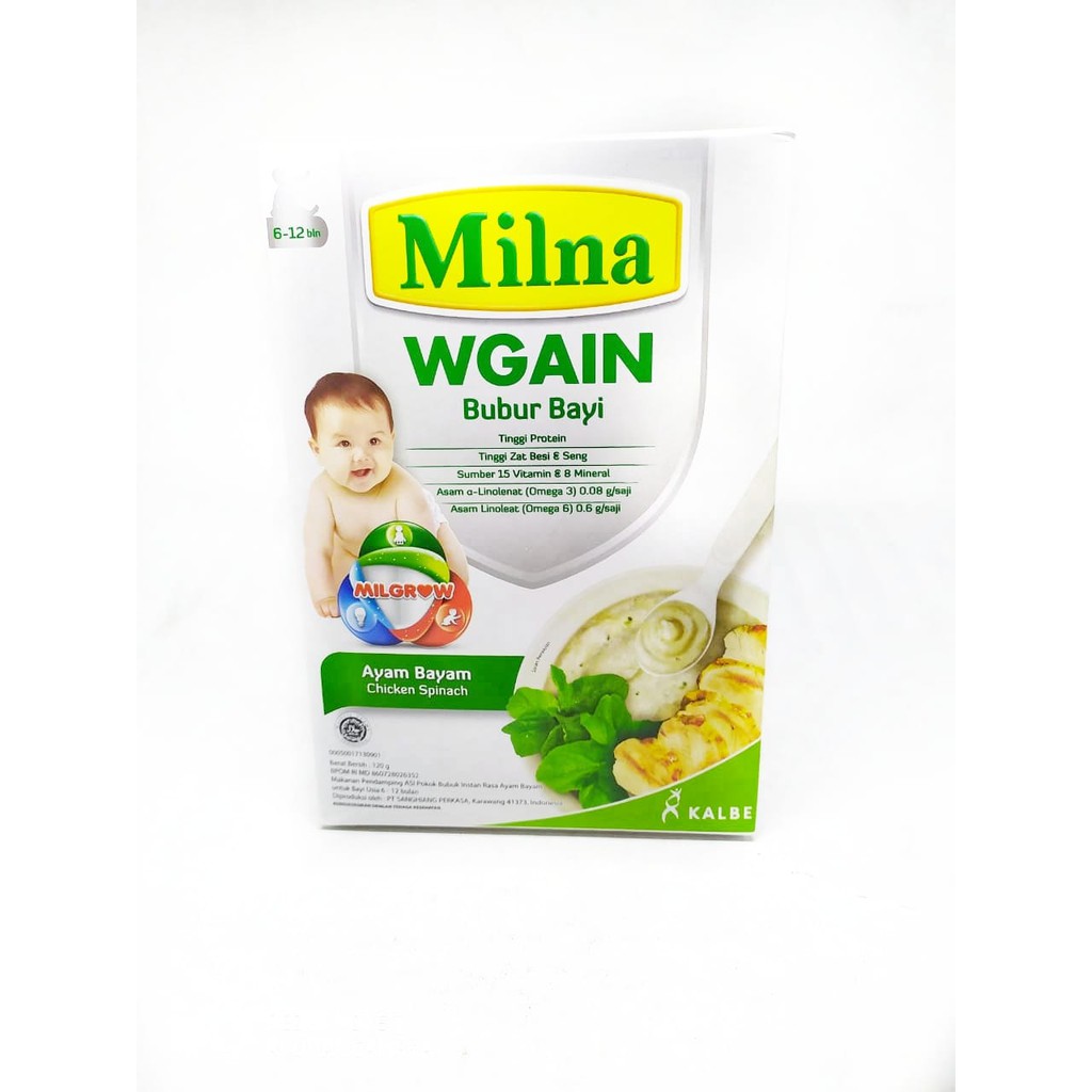 Milna WGAIN - Bubur Bayi ( 6 Bulan +)