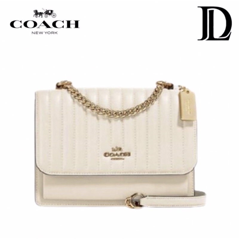 klare crossbody with linear quilting