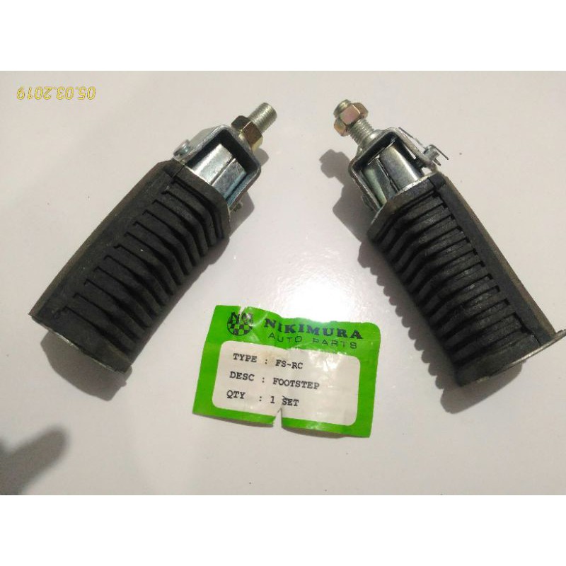 Footstep - Foot Step Belakang Suzuki RC - RC80 - RC 100 - CRYSTAL - BRAVO - TORNADO