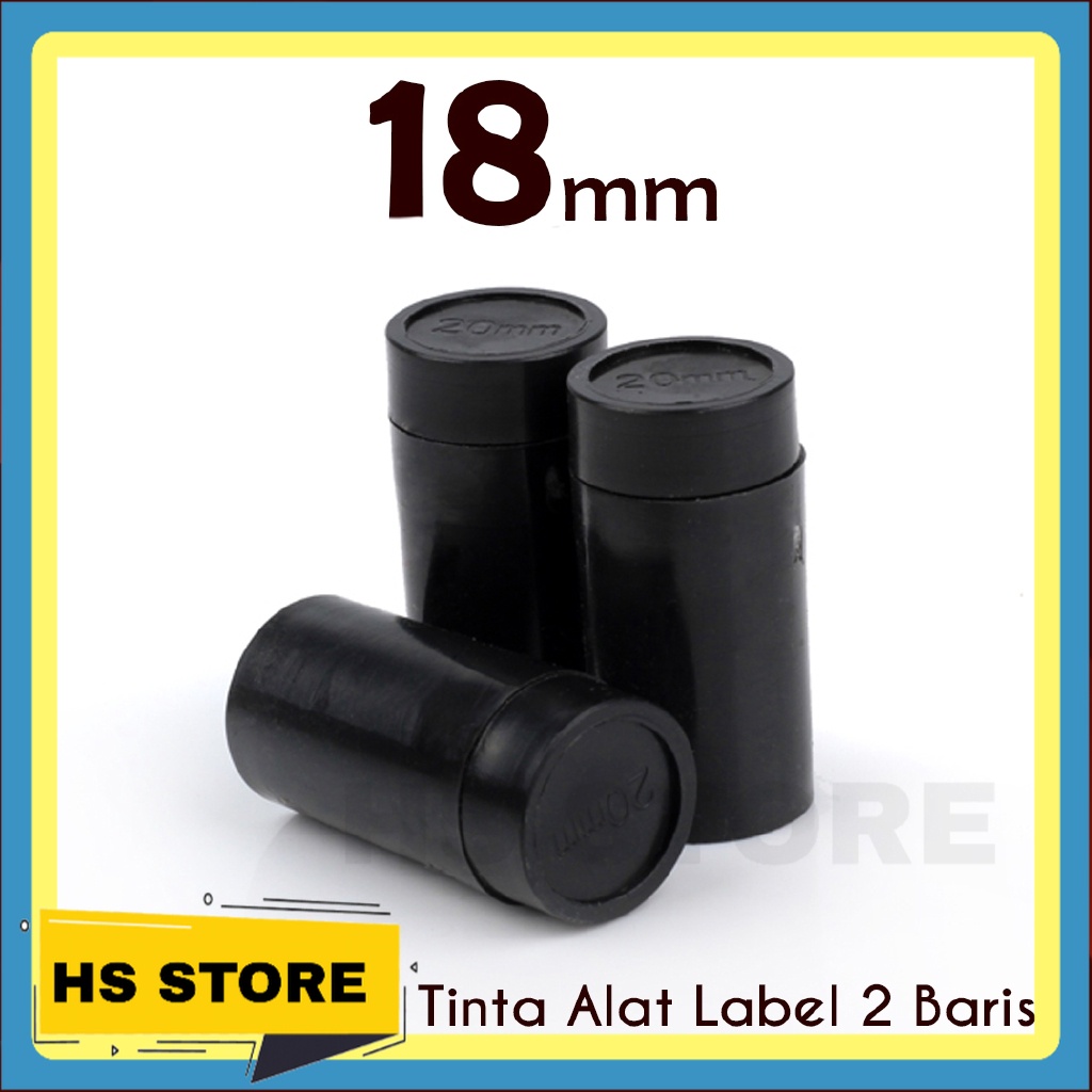 

Tinta Alat Label Harga 18mm untuk Price Labeller 2 Baris MX 6600