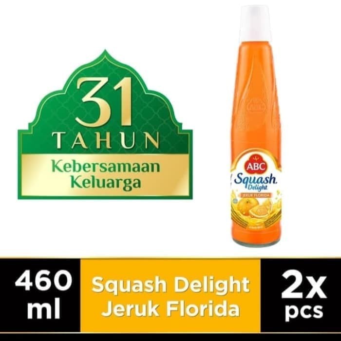 

ABC Sirup Squash Delight Jeruk Florida 460 ml x 2 btl