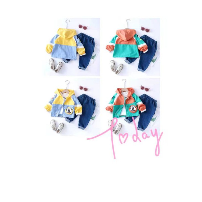 

set 3 in 1 premium / Uk 2-5 th ( seri~ 4 pcs)