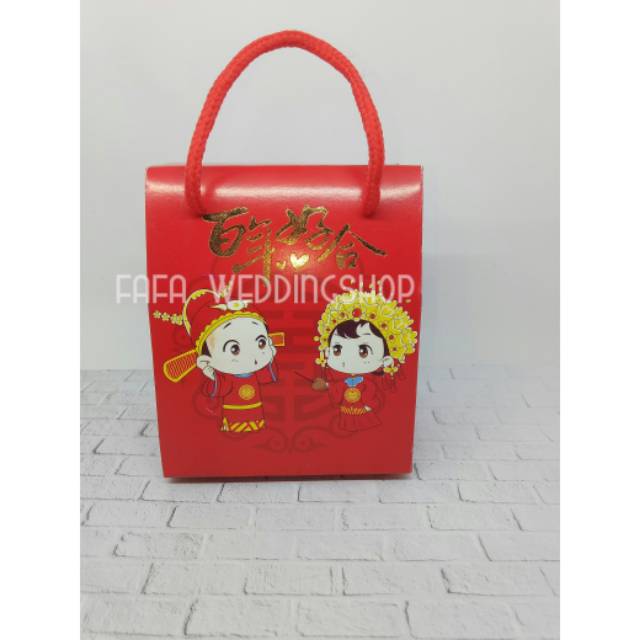 

Paper bag candy/permen shuang xi