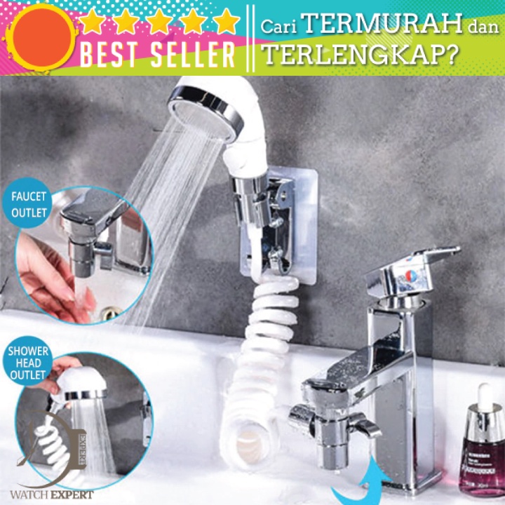 Bisa COD Sambungan Keran Shower Westafel Adjustment Pressure Style - SHAI XTSQ001