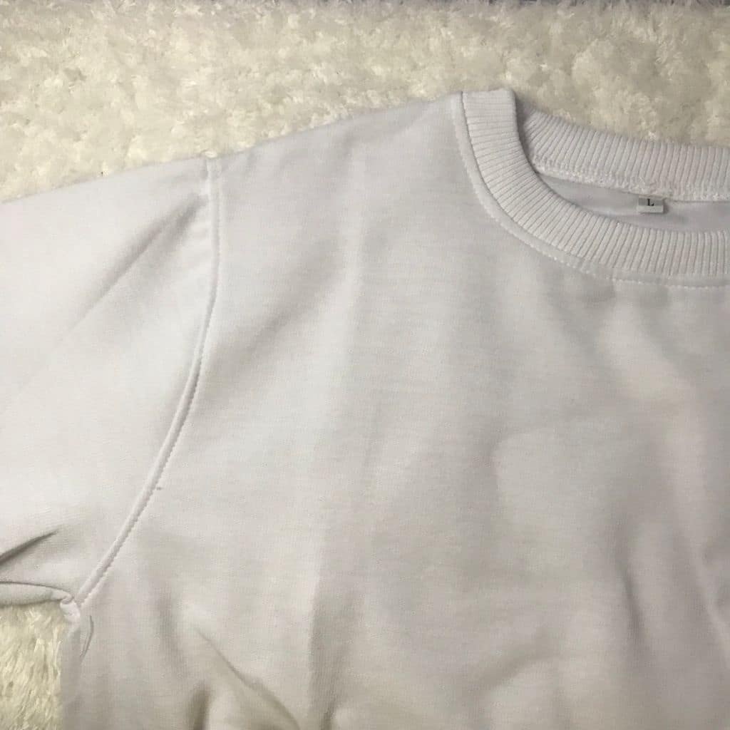 crewneck cn polos putih