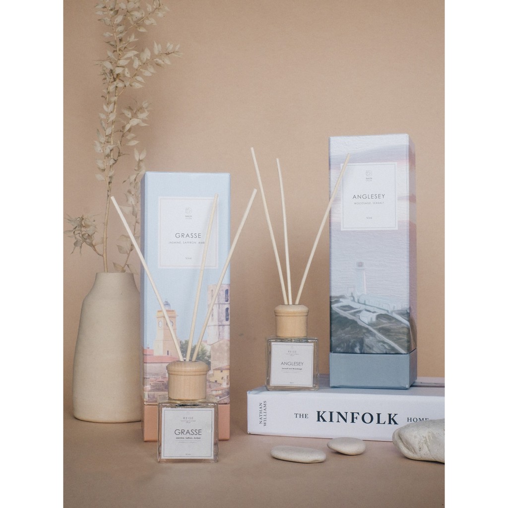 REISE - 50ml Aromatic Rattan Reed Diffuser | Pewangi Pengharum Ruangan-5