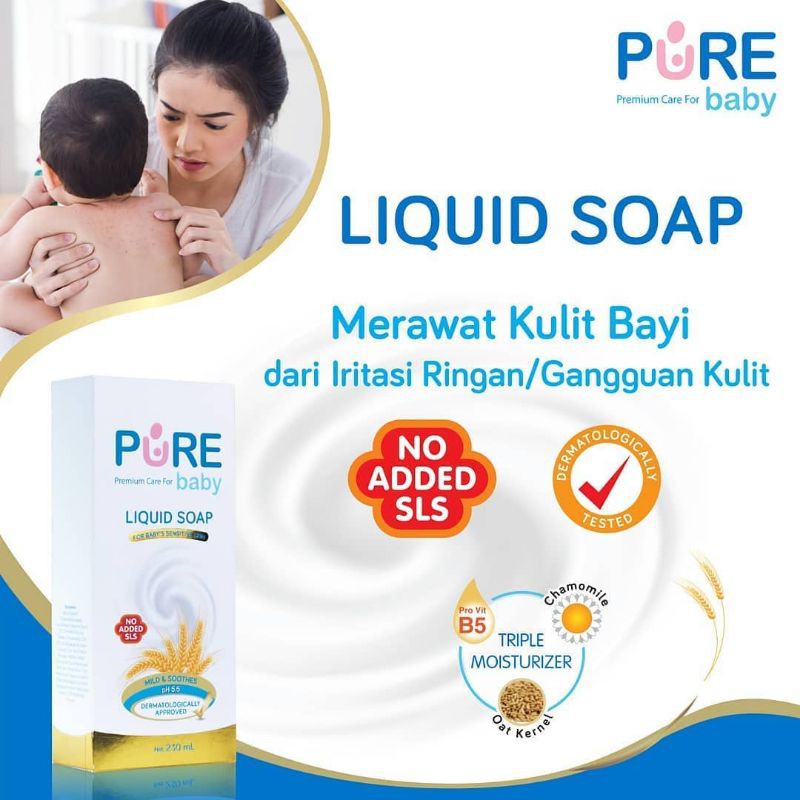 Pure Baby Liquid Soap 230ml