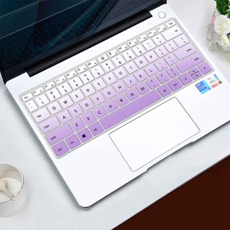 Film Pelindung Keyboard Bahan Silikon Tahan Air Untuk Huawei Glory Magicbook V14