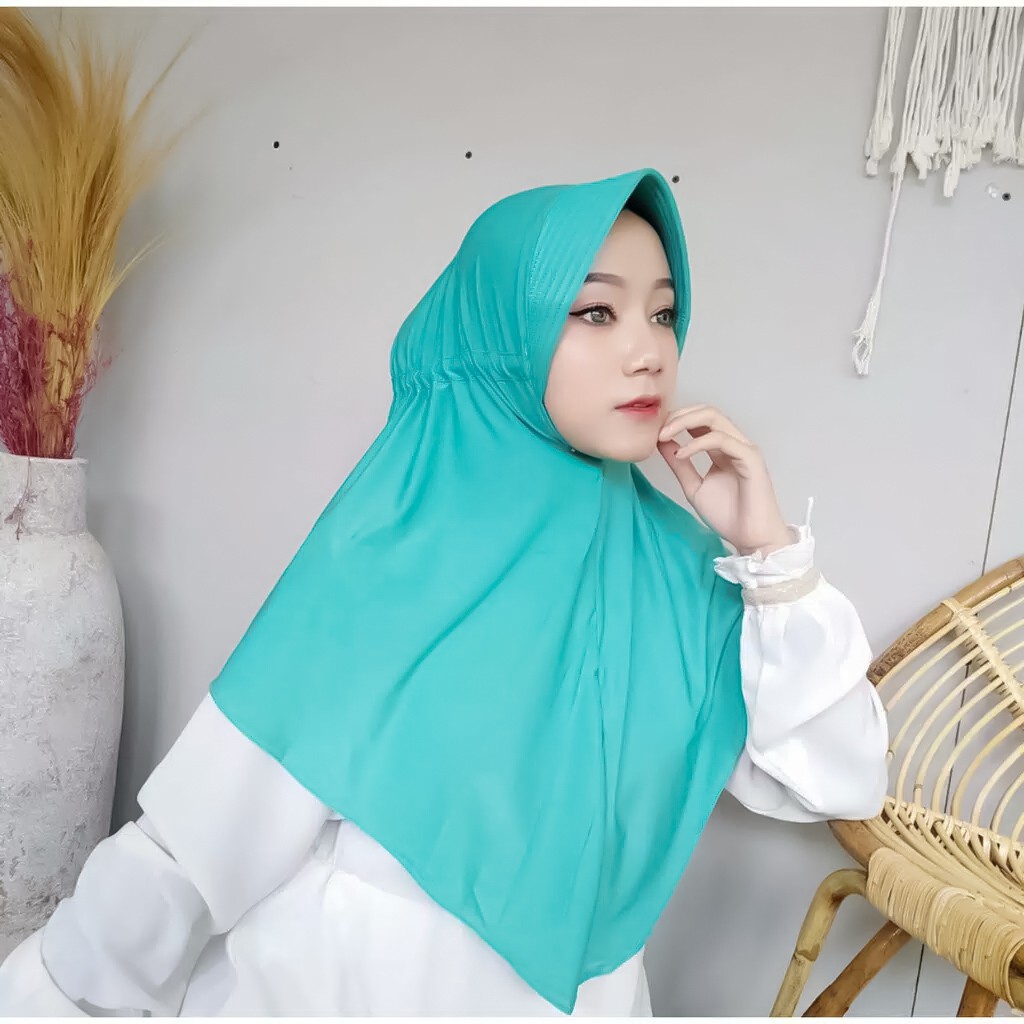 Jilbab Instan Jersey / Jilbab Serut Jersey Adiba / Grosir Kerudung Murah-5