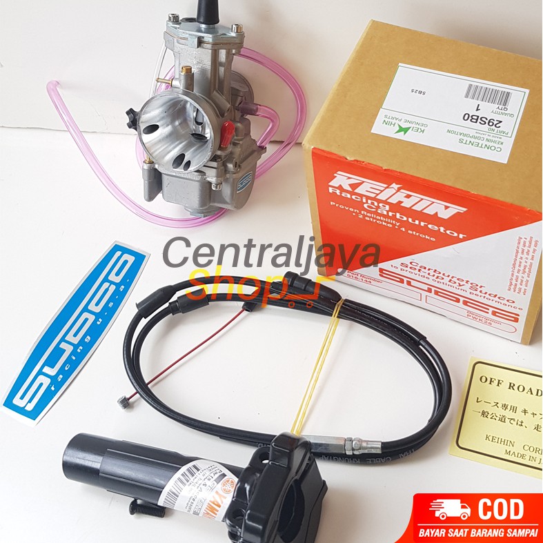 Karbu-karburator pwk 28 sudco + gas spontan yz thailand sepaket