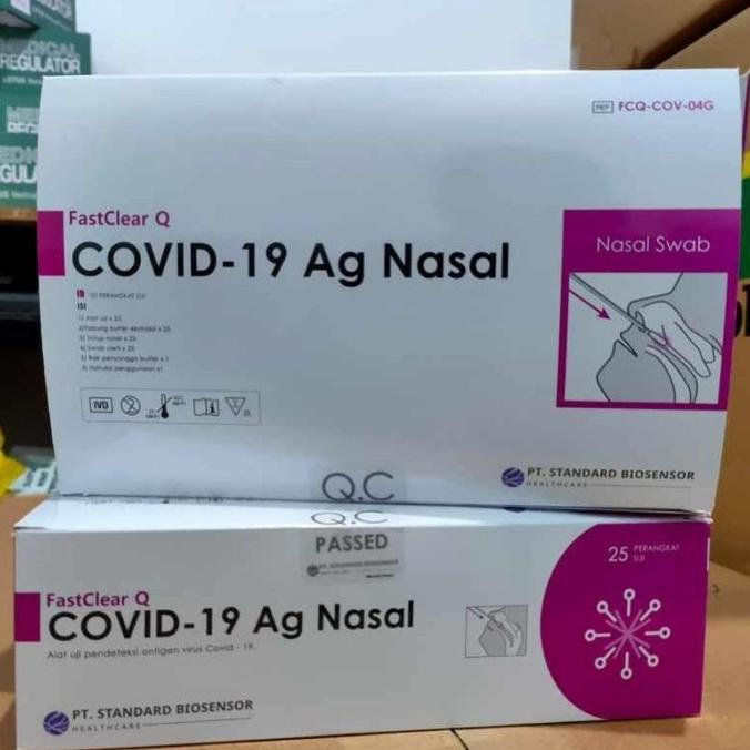 Swab Antigen SD Biosensor Nasal Kualitas Setara Panbio Abbott Nasal